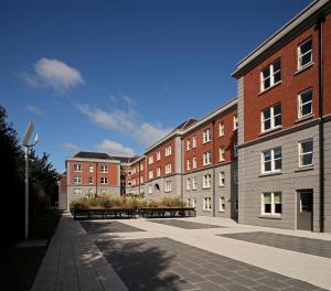 Budova, kde se apartmán nachází