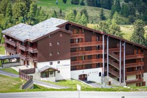 Das Gebäude in dem sich das Aparthotel befindet