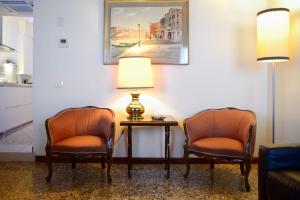 A seating area at Casa Fondamente Nuove