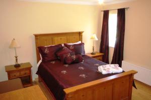 Ένα ή περισσότερα κρεβάτια σε δωμάτιο στο The Uplands