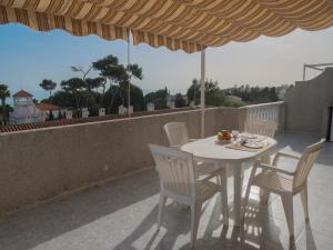 Balkón nebo terasa v ubytování Apartamentos Marineu Jazmines