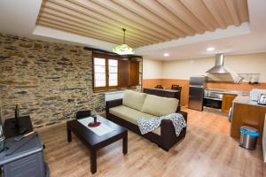 Kuchyň nebo kuchyňský kout v ubytování Apartamentos Casa Mateo