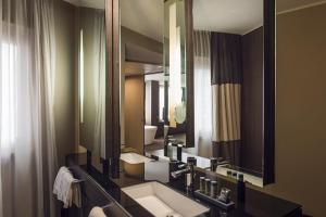 Koupelna v ubytování Rome Life Hotel