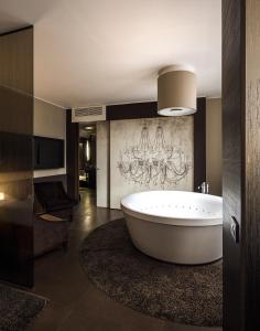 Koupelna v ubytování Rome Life Hotel