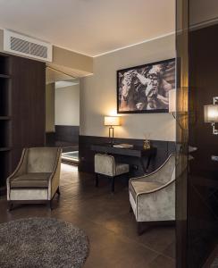 Posezení v ubytování Rome Life Hotel