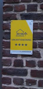 Certifikát, hodnocení, plakát nebo jiný dokument vystavený v ubytování Charta Appartement
