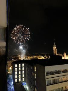 Výhľad na mesto Győr alebo výhľad na mesto priamo z apartmánu