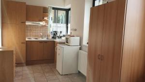 Kuchyňa alebo kuchynka v ubytovaní Apartmány EDDY