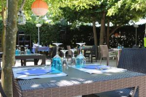 Zahrada ubytování HOTEL LE MORGE
