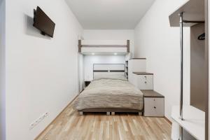 Postel nebo postele na pokoji v ubytování Maison Residence Prague