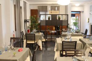 Posezení v ubytování HOTEL LE MORGE