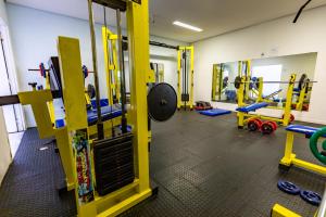 
The fitness center and/or fitness facilities at Hotel Ponta Negra Beach Natal
