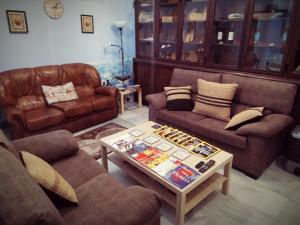 Posedenie v ubytovaní Hostal Casa Nautilus