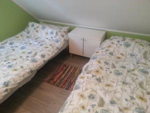 Posteľ alebo postele v izbe v ubytovaní Cztery Pory Warmii Pluski pokoje do wynajęcia
