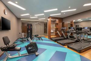 Fitness centrum a/nebo fitness zařízení v ubytování Radisson Mumbai Andheri MIDC