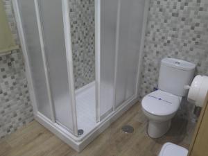 Koupelna v ubytování Hotel Restaurante Boabdil