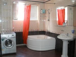Koupelna v ubytování Gocha's apartaments