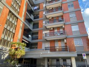 The building in which a panziókat is located