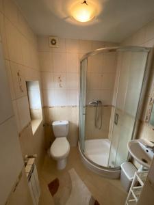 Łazienka w obiekcie Apartamenty pokoje Nad Potokiem