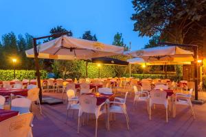 Restaurace v ubytování Camping Piantelle