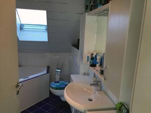 Koupelna v ubytování Ferienwohnung Buchbergblick