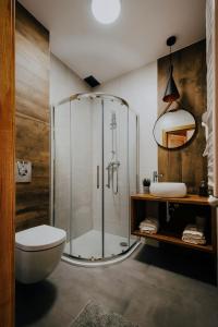 Kúpeľňa v ubytovaní Apartamenty Oliwia