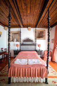 Postel nebo postele na pokoji v ubytování Casa da Lage