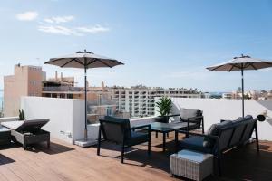 Balkón alebo terasa v ubytovaní Terreno Suites