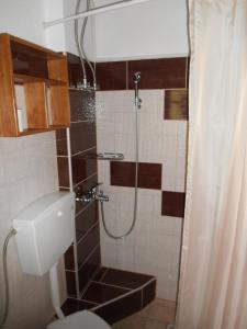 Kúpeľňa v ubytovaní Violetta Studios & Apartments