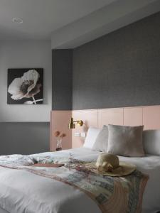 Letto o letti in una camera di Mr.Mantter