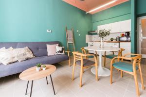 O zonă de relaxare la Apartment Jeseniova