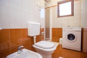 Koupelna v ubytování Apartman M&M Žminj