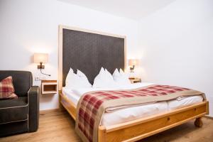 Hotel Sperlhofにあるベッド