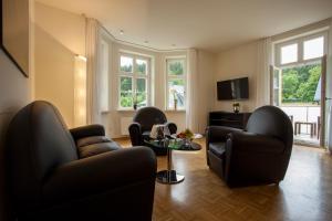 TV a/nebo společenská místnost v ubytování Residenz Itterbach