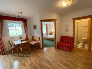 Posezení v ubytování Apart-Pension Wesenauerhof