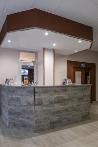 The lobby or reception area at Hotel Ancora