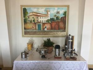 Fasilitas pembuat kopi dan teh di Hotel Icaraí