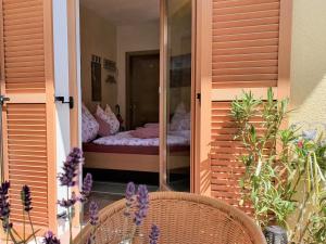 Postel nebo postele na pokoji v ubytování Appartement BERGTRÄUME