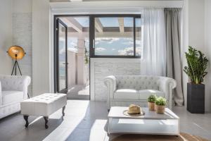 Posezení v ubytování Suites Minetos