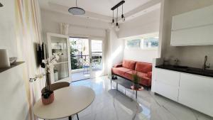 Køkken eller tekøkken på BnBIsrael apartments - Yosef Eliyahu Terracotta