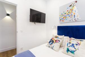 Postel nebo postele na pokoji v ubytování Callao Flat