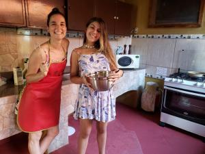 Cucina o angolo cottura di Hostal Mi lugar Vintage