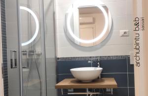 Koupelna v ubytování Archubintu B&B