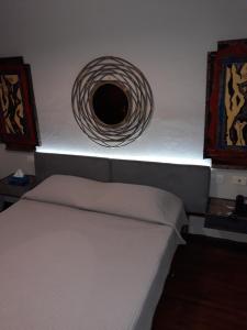 Letto o letti in una camera di Drini Hotel
