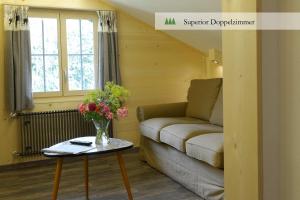 Istumisnurk majutusasutuses Hotel Waldrand