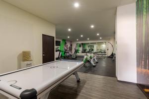 Centrul de fitness și/sau facilități de fitness de la Hotel Glow Point - Mulza