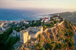 A bird's-eye view of The Sweet Dreams Holiday House