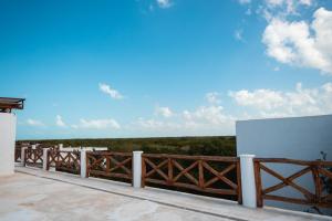 Balkón nebo terasa v ubytování Villas Palmar Holbox