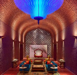 Taj Devi Ratn Resort & Spa, Jaipur的休息区