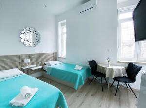 Posteľ alebo postele v izbe v ubytovaní En-suite Iris on Rokova Street - 5 min Walk to the Old Town of Split